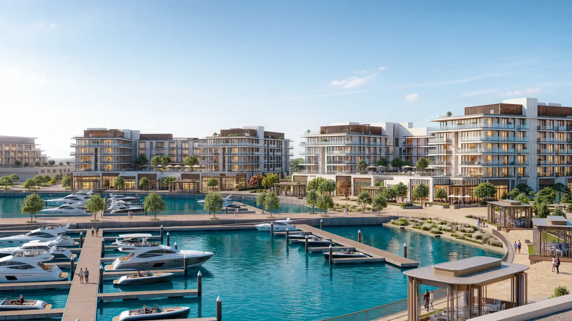 Ramhan Island Apartments and marina, Abu Dhabi