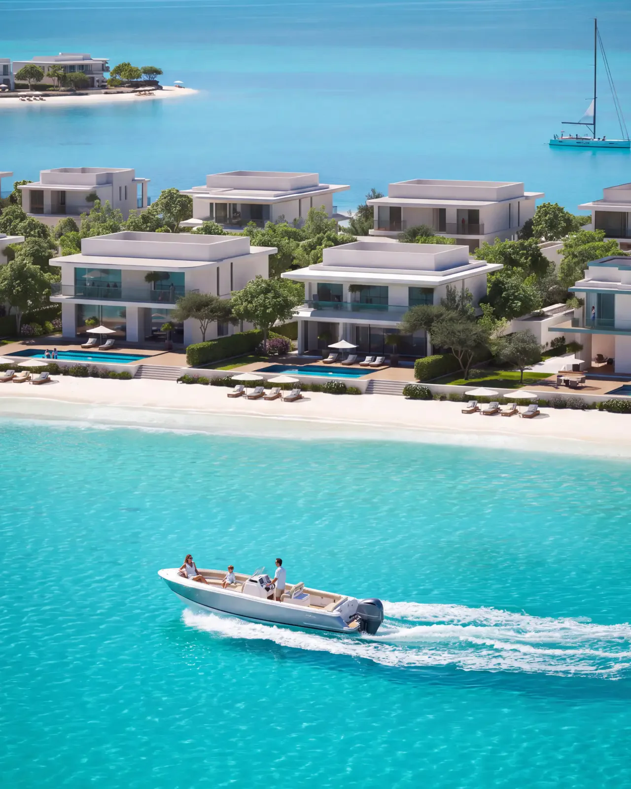 Waterfront living on Ramhan Island
