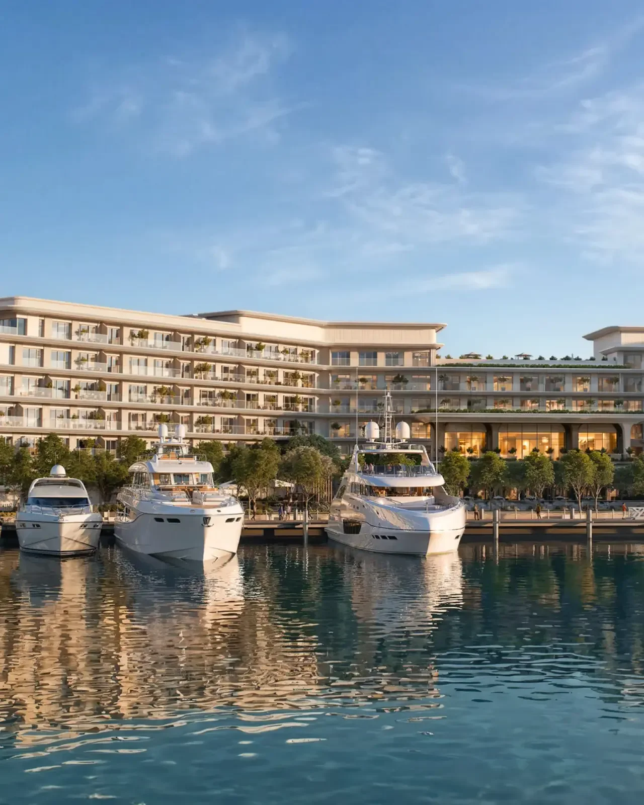 Private waterfront homes on Ramhan Island